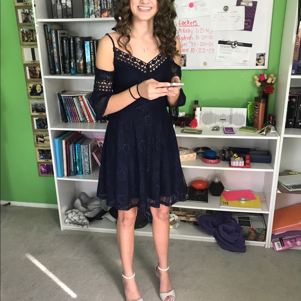 Navy dress